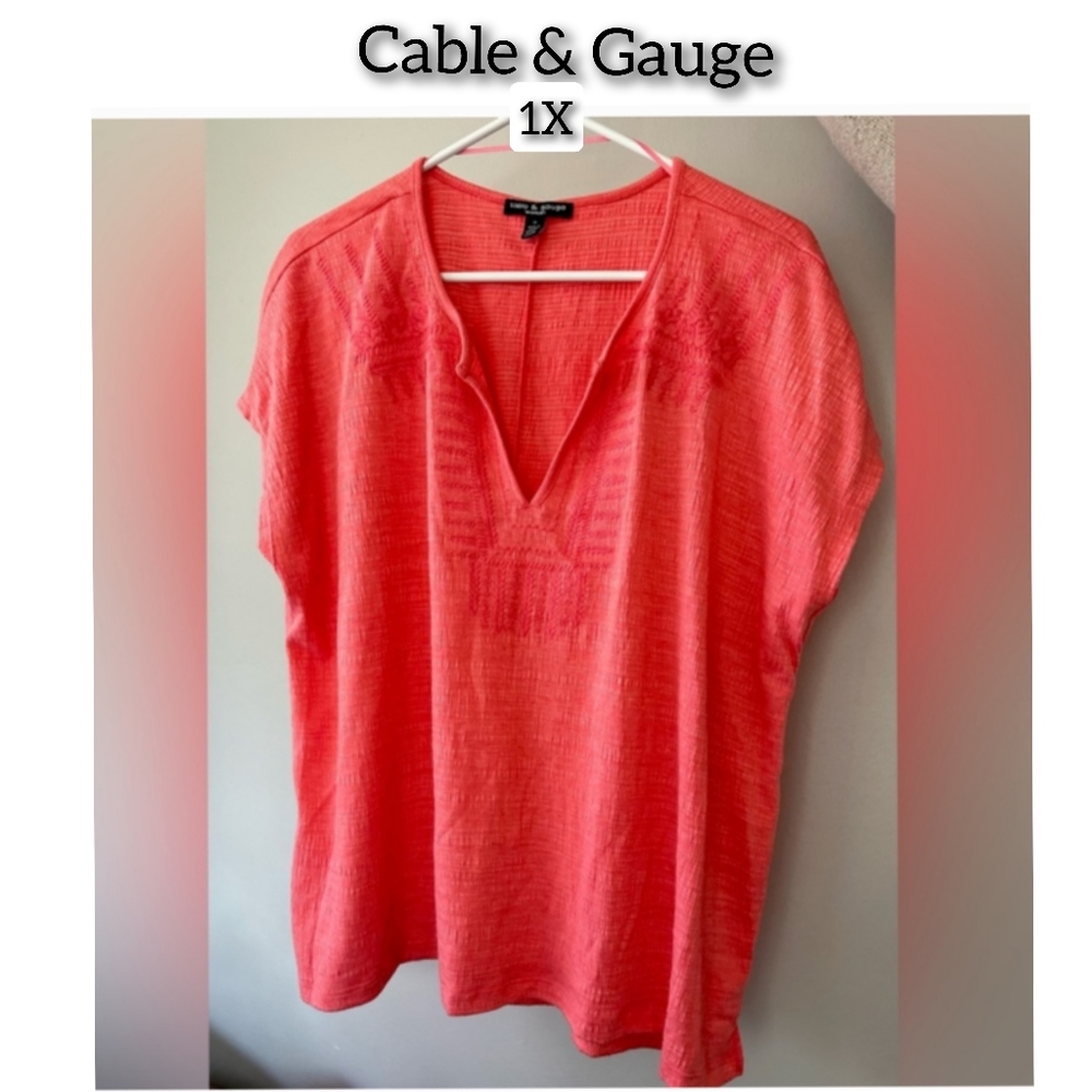 Cable & gauge short sleeve